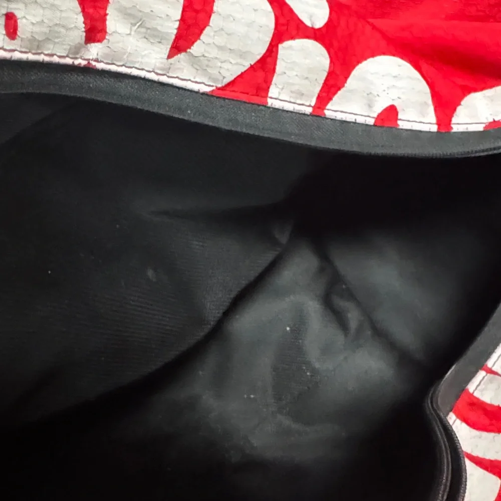 Red Sports Duffel Bag